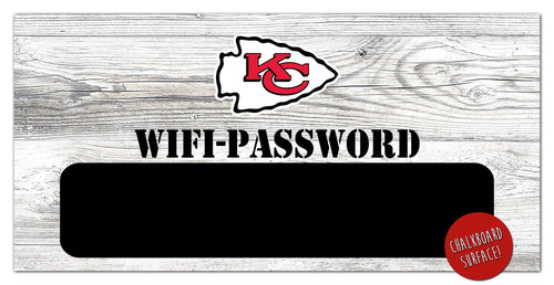 Kansas City Chiefs 1073-Wifi Password 6x12