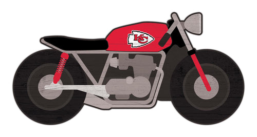 Kansas City Chiefs 2008-12" Motorcycle Cutout