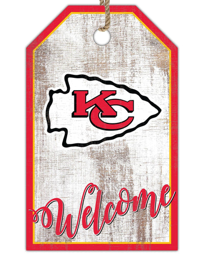 Kansas City Chiefs 2012-11X19 Welcome tag