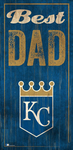 Kansas City Royals 0632-Best Dad 6x12