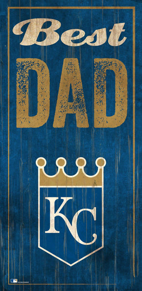 Kansas City Royals 0632-Best Dad 6x12