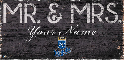 Kansas City Royals 0732-Mr. and Mrs. 6x12