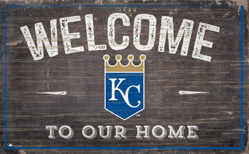 Kansas City Royals 0913-11x19 inch Welcome Sign
