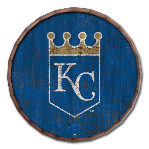 Kansas City Royals 0939-Cracked Color Barrel Top 16"