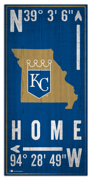 Kansas City Royals 1034-Coordinate 6x12