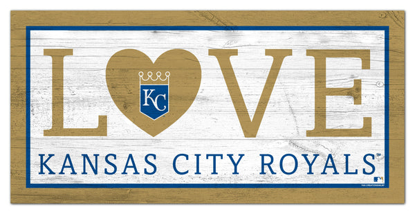 Kansas City Royals 1066-Love 6x12