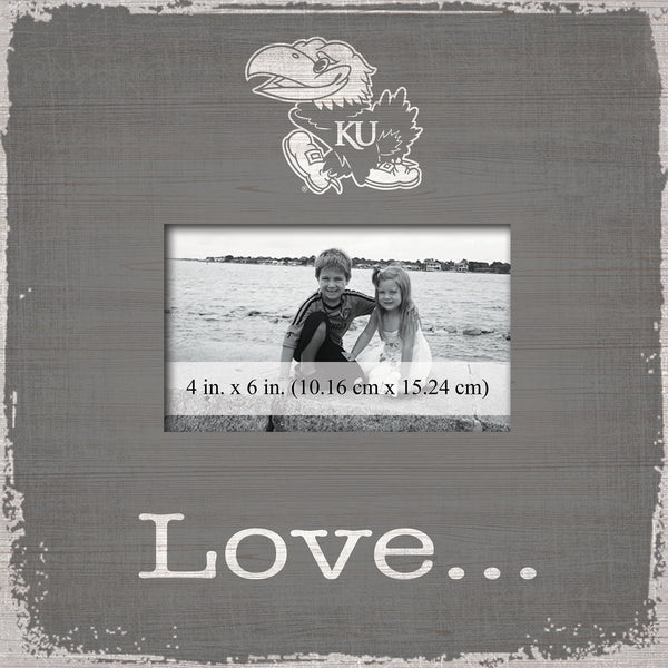 Kansas Jayhawks 0942-Love Frame