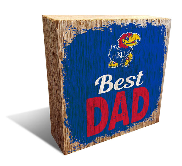 Kansas Jayhawks 1080-Best dad block