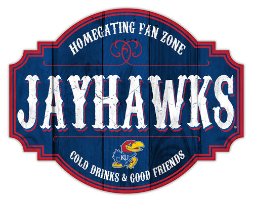Kansas Jayhawks 2015-Homegating Tavern Sign - 12"