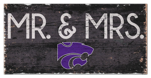 Kansas State Wildcats 0732-Mr. and Mrs. 6x12