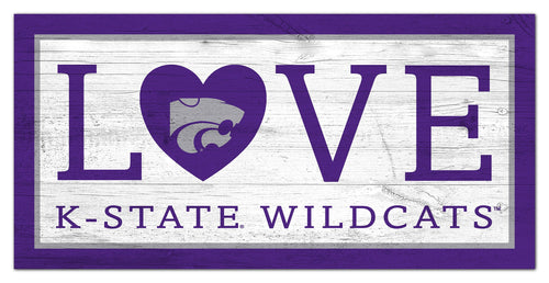 Kansas State Wildcats 1066-Love 6x12