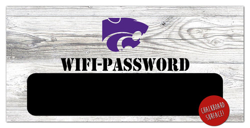 Kansas State Wildcats 1073-Wifi Password 6x12