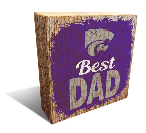Kansas State Wildcats 1080-Best dad block