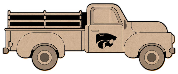 Kansas State Wildcats 1083-15" Truck coloring sign