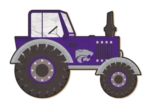 Kansas State Wildcats 2007-12" Tractor Cutout