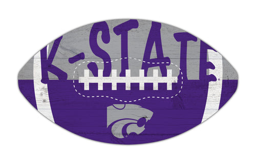 Kansas State Wildcats 2022-12" Football with city name
