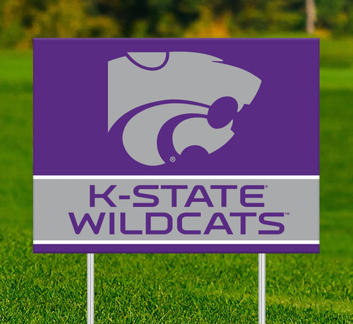 Kansas State Wildcats 2032-18X24 Team Name Yard Sign