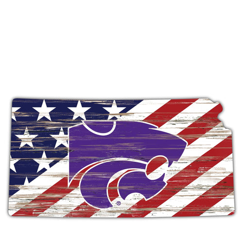 Kansas State Wildcats 2043-12�? Patriotic State shape