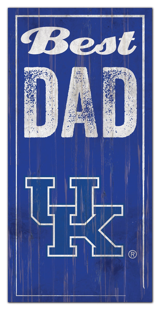 Kentucky Wildcats 0632-Best Dad 6x12