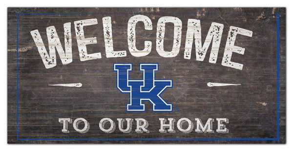 Kentucky Wildcats 0654-Welcome 6x12