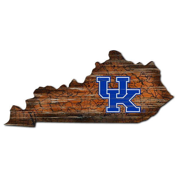 Kentucky Wildcats 0728-24in Distressed State