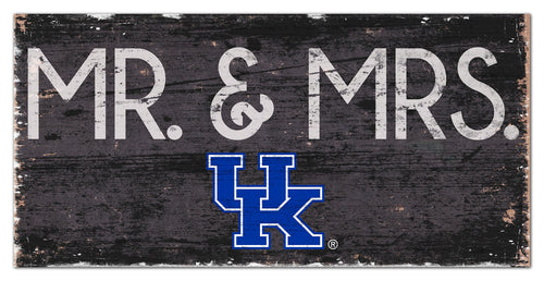 Kentucky Wildcats 0732-Mr. and Mrs. 6x12