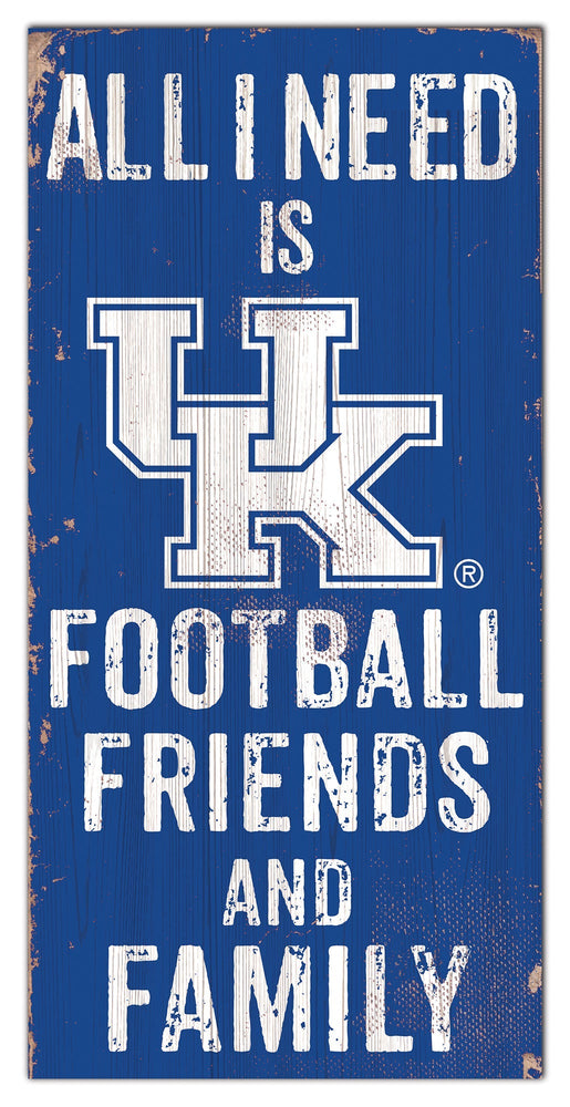 Kentucky Wildcats 0738-Friends and Family 6x12