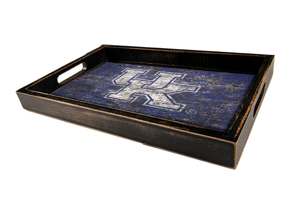 Kentucky Wildcats 0760-Distressed Tray w/ Team Color