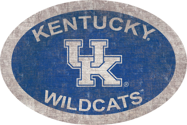 Kentucky Wildcats 0805-46in Team Color Oval