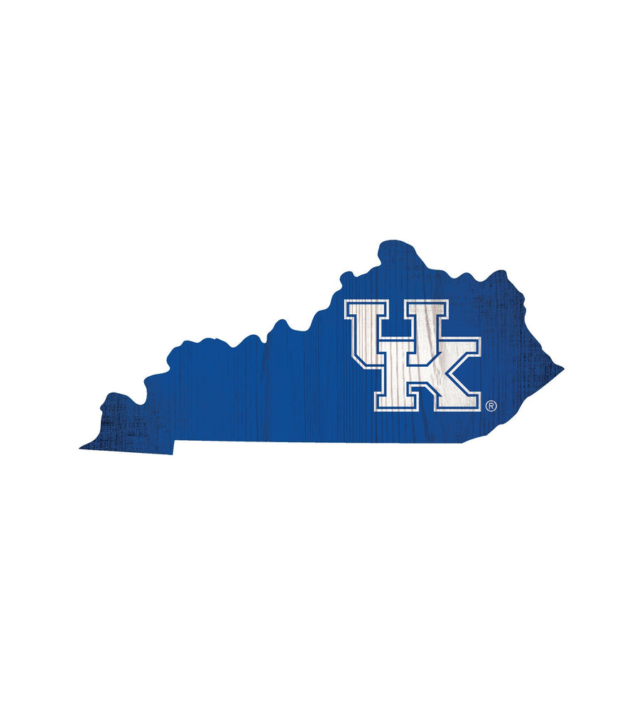 Kentucky Wildcats 0838-12in Team Color State