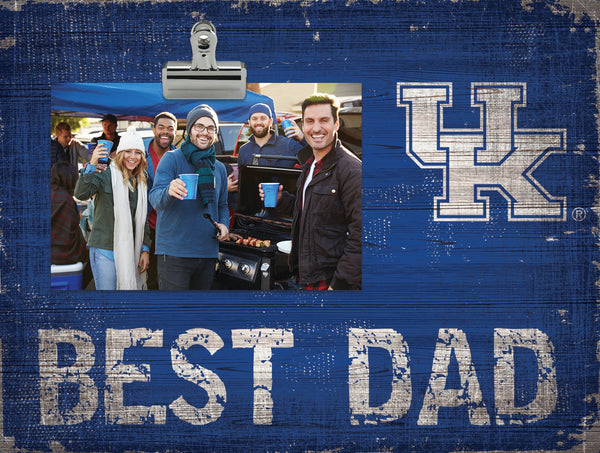 Kentucky Wildcats 0893-Best Dad Clip Frame
