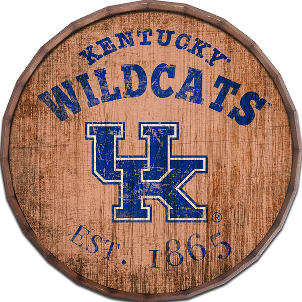 Kentucky Wildcats 0938-Est date barrel top 16"