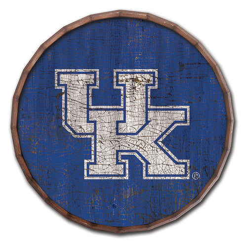 Kentucky Wildcats 0939-Cracked Color Barrel Top 16"
