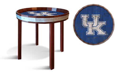 Kentucky Wildcats 1092-24" Barrel top end table