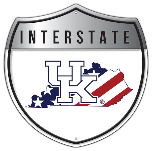Kentucky Wildcats 2006-Patriotic interstate sign