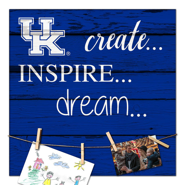 Kentucky Wildcats 2011-18X18 Create, Inspire, Dream sign