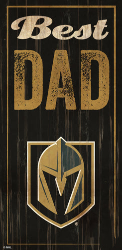Las Vegas Golden Knights 0632-Best Dad 6x12