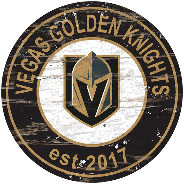 Las Vegas Golden Knights 0659-Established Date Round