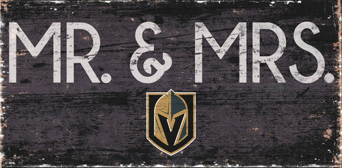 Las Vegas Golden Knights 0732-Mr. and Mrs. 6x12