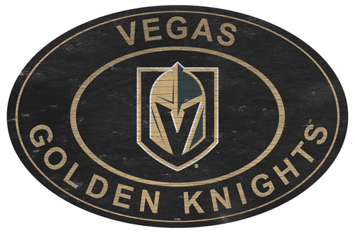 Las Vegas Golden Knights 0801-46in Heritage Logo Oval