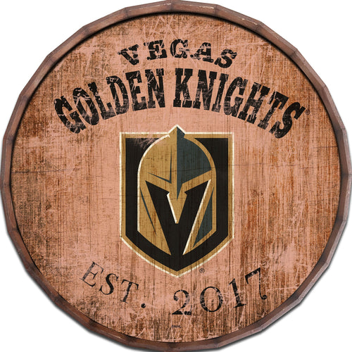 Las Vegas Golden Knights 0938-Est date barrel top 16"