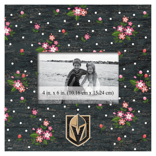 Las Vegas Golden Knights 0965-Floral 10x10 Frame