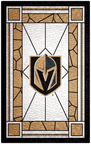 Las Vegas Golden Knights 1017-Stained Glass