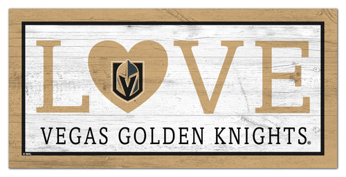 Las Vegas Golden Knights 1066-Love 6x12
