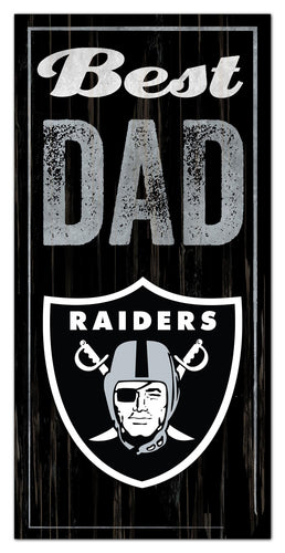 Las Vegas Raiders 0632-Best Dad 6x12