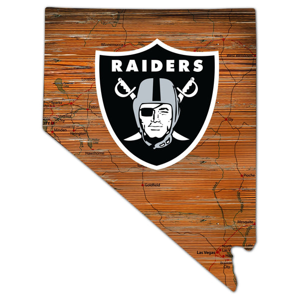 Las Vegas Raiders 0728-24in Distressed State