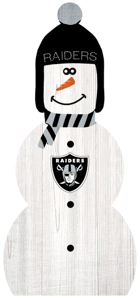 Las Vegas Raiders 0926-Snowman 33in Leaner