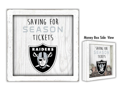 Las Vegas Raiders 1059-Saving for Tickets Money Box