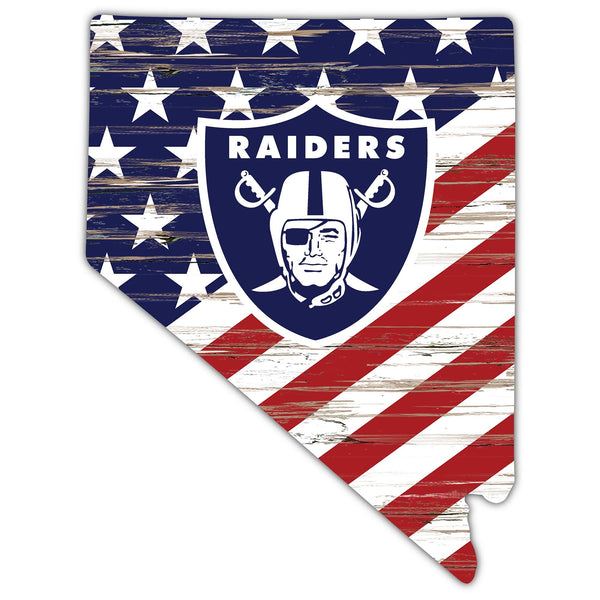 Las Vegas Raiders 2043-12�? Patriotic State shape