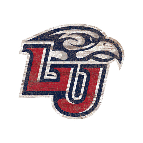 Liberty University 0843-Distressed Logo Cutout 24in